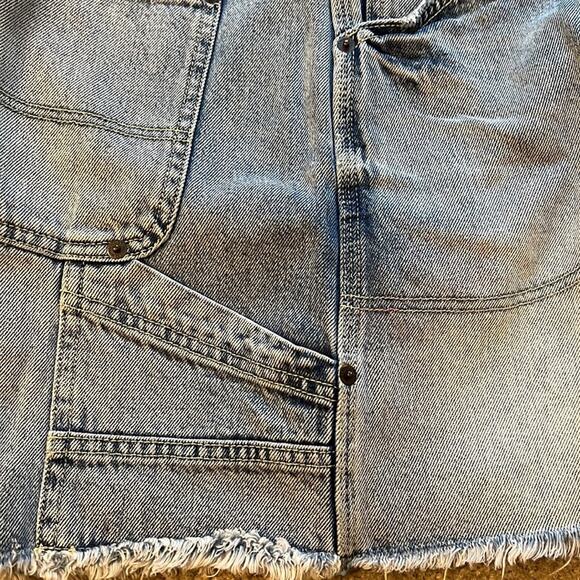 Current/Elliot The Goldmine Dream Water High Rise Light Wash Shorts - Picture 9 of 10